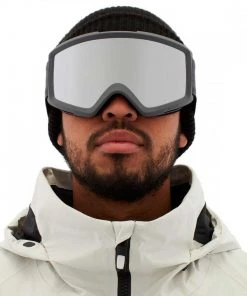 ANON MASCHERA HELIX 2.0 STEALT SILVER AMBER Grigio -Offerte Snowboard Negozio anon 18531100 maschera helix 2 0 stealt silver amber maschere snowboard uomo 045678401 047 3