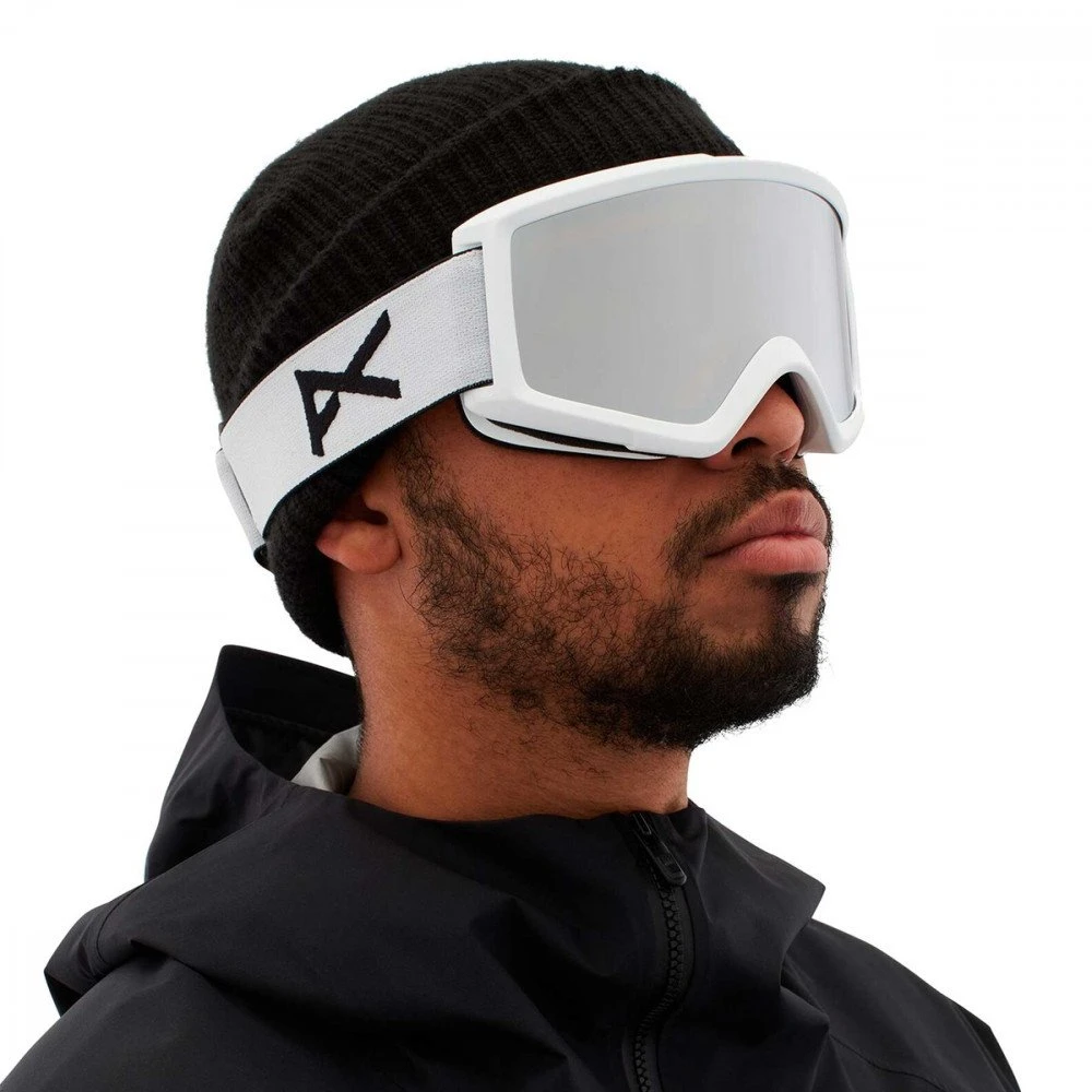 Offerte Snowboard Negozio -Offerte Snowboard Negozio anon 18531100 maschera helix 2 0 white silver amber maschere snowboard uomo 045678501 106 4