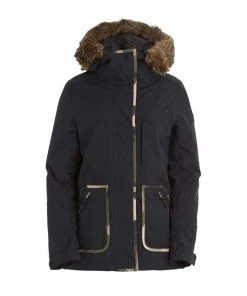 BILLABONG GIACCA INTO THE FOREST DONNA Nero