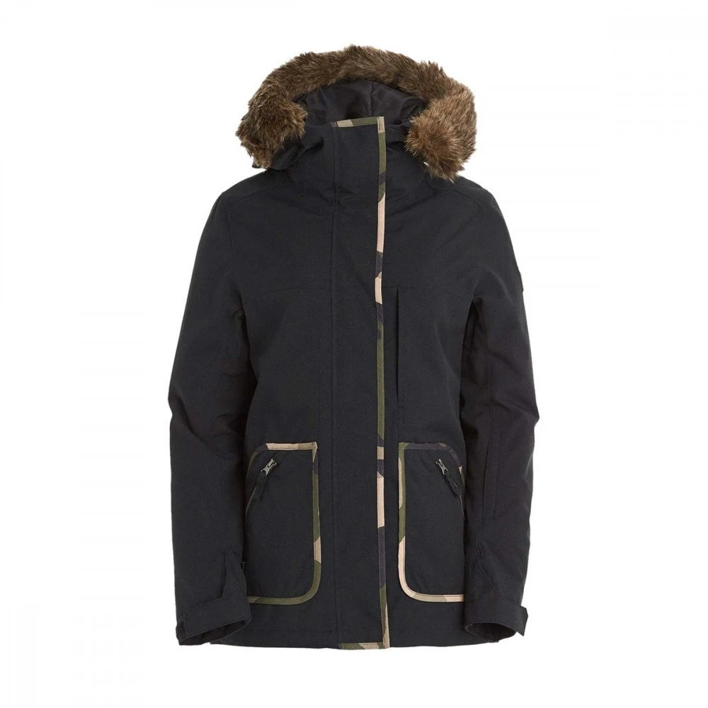 BILLABONG GIACCA INTO THE FOREST DONNA Nero 1 BILLABONG GIACCA INTO THE FOREST DONNA Nero