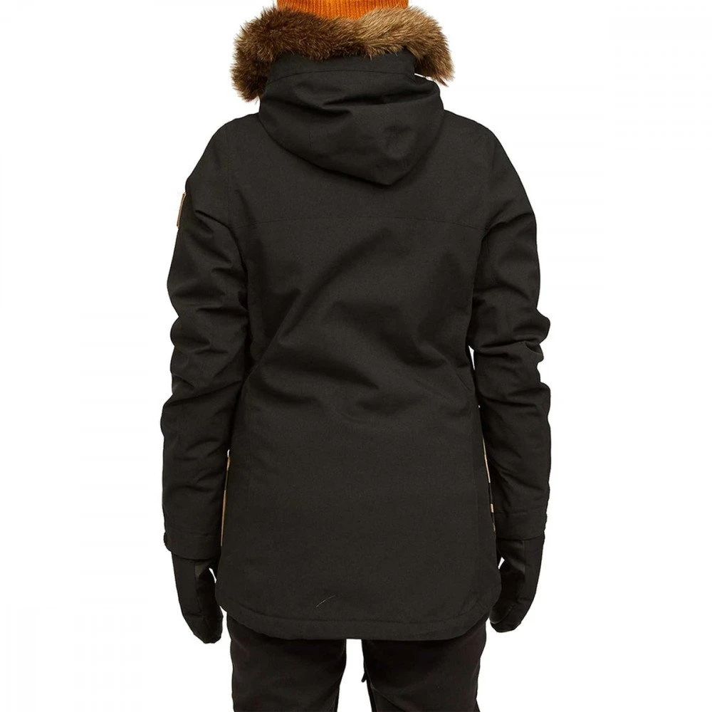 BILLABONG GIACCA INTO THE FOREST DONNA Nero 5 BILLABONG GIACCA INTO THE FOREST DONNA Nero - immagine 5