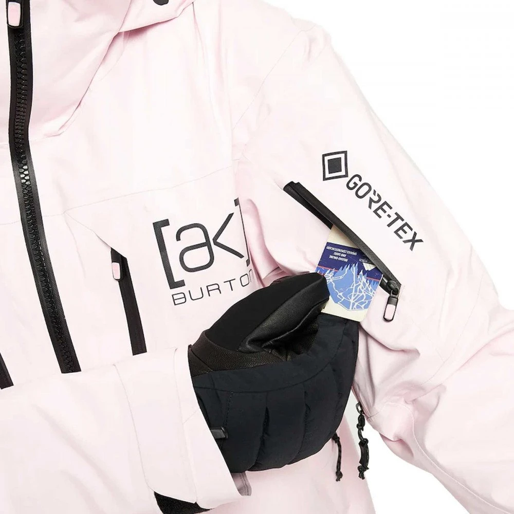 BURTON GIACCA AK GORE-TEX 3L STRETCH HOVER Rosa 3 BURTON GIACCA AK GORE-TEX 3L STRETCH HOVER Rosa - immagine 3
