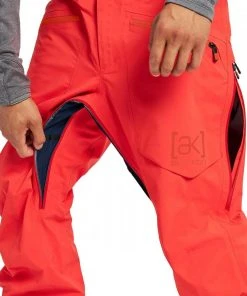 BURTON PANTALONI AK GORE-TEX 3L PRO HOVER Rosso -Offerte Snowboard Negozio burton 10023108 pantaloni ak gore tex 3l pro hover abbigliamento snowboard uomo 043489501 600 4