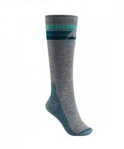 BURTON CALZE EMBLEM MIDWEIGHT DONNA Grigio