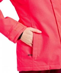 BURTON GIACCA JET SET DONNA Rosso -Offerte Snowboard Negozio burton 10081108 giacca jet set donna abbigliamento snowboard donna 043479801 651 4