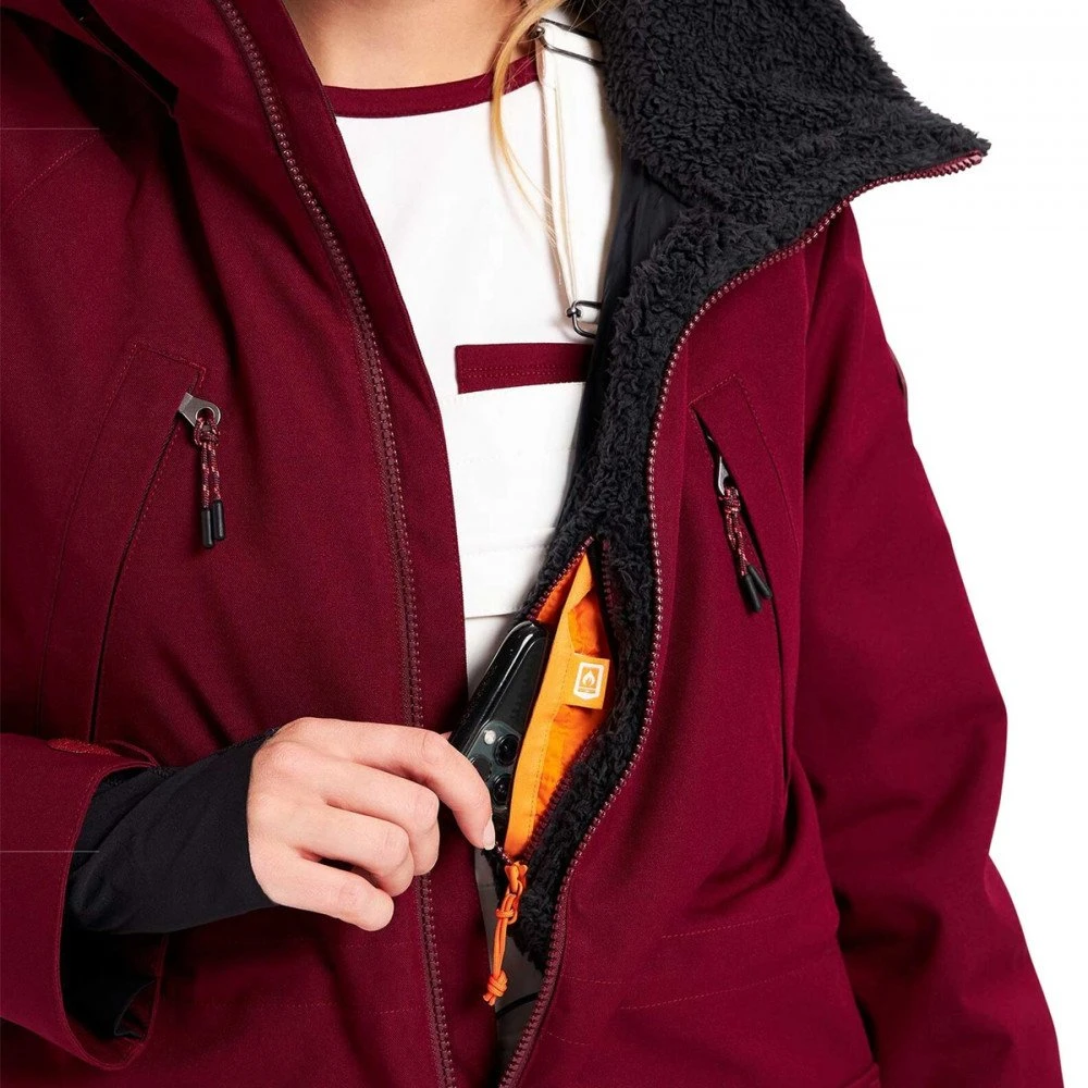 BURTON GIACCA PROWESS DONNA Bordeaux 3 BURTON GIACCA PROWESS DONNA Bordeaux - immagine 3