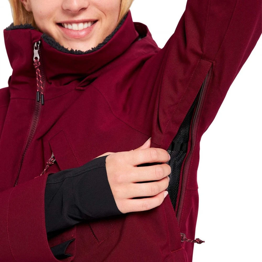 BURTON GIACCA PROWESS DONNA Bordeaux 4 BURTON GIACCA PROWESS DONNA Bordeaux - immagine 4