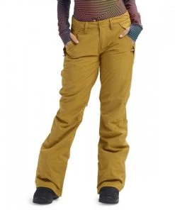 BURTON PANTALONI SOCIETY DONNA Marrone