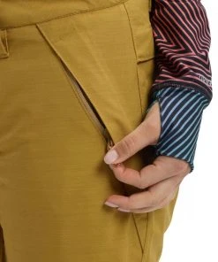 BURTON PANTALONI SOCIETY DONNA Marrone -Offerte Snowboard Negozio burton 10100106 pantaloni society donna abbigliamento snowboard donna 038909501 300 3