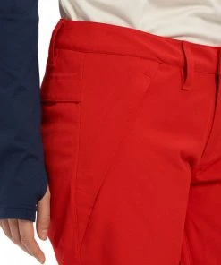 BURTON PANTALONI SOCIETY DONNA Rosso -Offerte Snowboard Negozio burton 10100106 pantaloni society donna abbigliamento snowboard donna 038909601 601 4