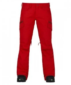 BURTON Pantaloni Gloria Donna Rosso