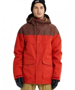 BURTON GIACCA BREACH Rosso -Offerte Snowboard Negozio burton 101801ai18 giacca breach abbigliamento snowboard uomo 036562301 601 3