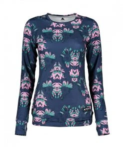 BURTON MAGLIA MANICA LUNGA MIDWEIGHT DONNA Blu