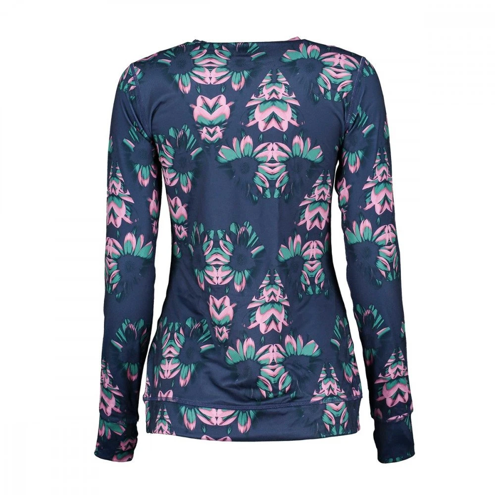 BURTON MAGLIA MANICA LUNGA MIDWEIGHT DONNA Blu 2 BURTON MAGLIA MANICA LUNGA MIDWEIGHT DONNA Blu - immagine 2