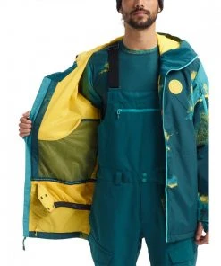 BURTON GIACCA HILLTOP Azzurro -Offerte Snowboard Negozio burton 13066105 giacca hilltop abbigliamento snowboard uomo 039535501 961 4