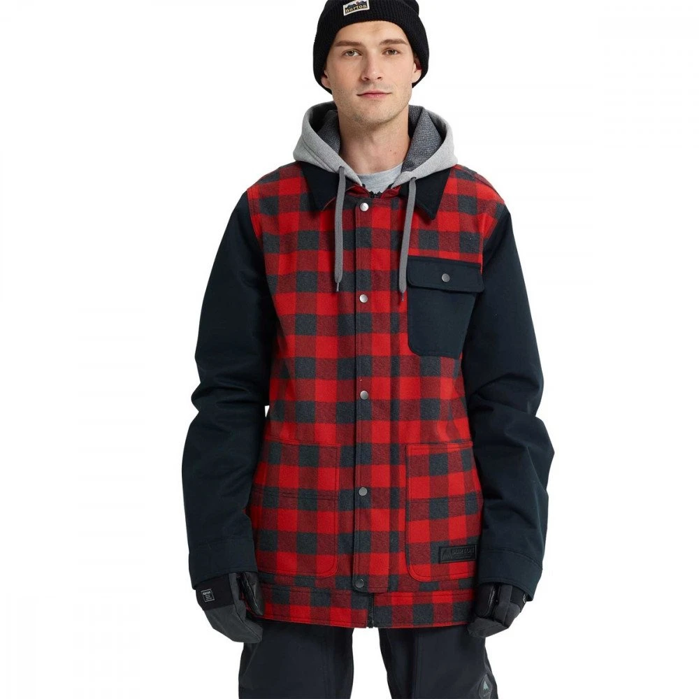 BURTON GIACCA DUNMORE Nero, Rosso 3 BURTON GIACCA DUNMORE Nero, Rosso - immagine 3