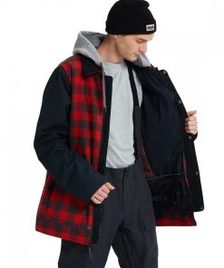 BURTON GIACCA DUNMORE Nero, Rosso 8 BURTON GIACCA DUNMORE Nero, Rosso -Offerte Snowboard Negozio burton 130671 giacca dunmore abbigliamento snowboard uomo 036565701 601 4