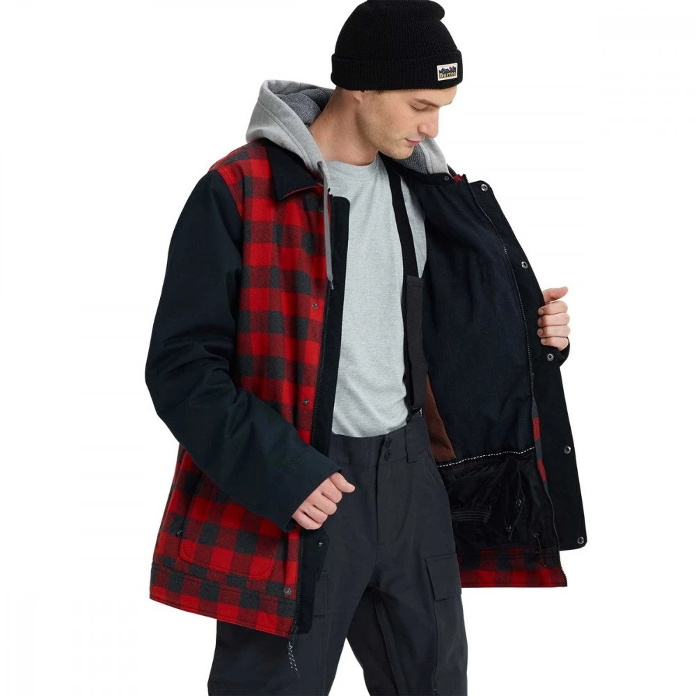 BURTON GIACCA DUNMORE Nero, Rosso 4 BURTON GIACCA DUNMORE Nero, Rosso - immagine 4