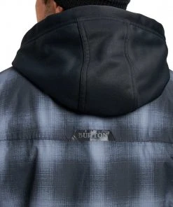 BURTON GIACCA DUNMORE Grigio, Nero -Offerte Snowboard Negozio burton 13067107 giacca dunmore abbigliamento snowboard uomo 043483201 963 4