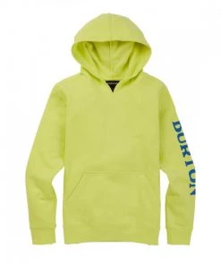 BURTON FELPA CON CAPPUCCIO ELITE BAMBINO Lime