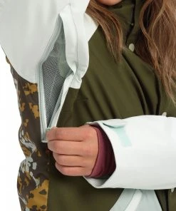 BURTON GIACCA EASTFALL DONNA Verde -Offerte Snowboard Negozio burton 15019104 giacca eastfall donna abbigliamento snowboard donna 038912101 300 4
