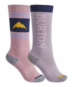 BURTON CALZE WEEKEND MWT 2PK BAMBINO Rosa, Viola