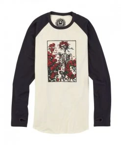 BURTON MAGLIA MANICA LUNGA ROADIE TECH Bianco