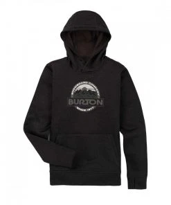 BURTON FELPA CON CAPPUCCIO OAK BAMBINO Grigio