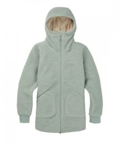 BURTON FELPA FULL ZIP CON CAPPUCCIO MINXY SHERPA DONNA