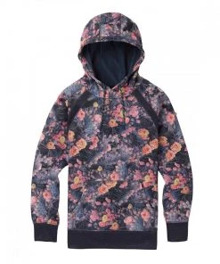 BURTON FELPA CON CAPPUCCIO CROWN BONDED DONNA Multicolor