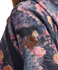 BURTON FELPA CON CAPPUCCIO CROWN BONDED DONNA Multicolor -Offerte Snowboard Negozio burton 174781 felpa con cappuccio crown bonded donna abbigliamento snowboard donna 036939301 962 4