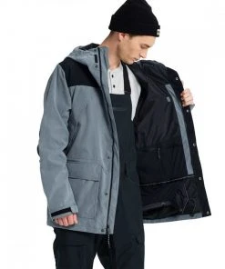 BURTON GIACCA CLOUDLIFTER Grigio -Offerte Snowboard Negozio burton 205401 giacca cloudlifter abbigliamento snowboard uomo 036567801 001 4