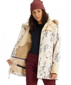 BURTON GIACCA LELAH DONNA Beige -Offerte Snowboard Negozio burton 205411 giacca lelah donna abbigliamento snowboard donna 036561001 100 3