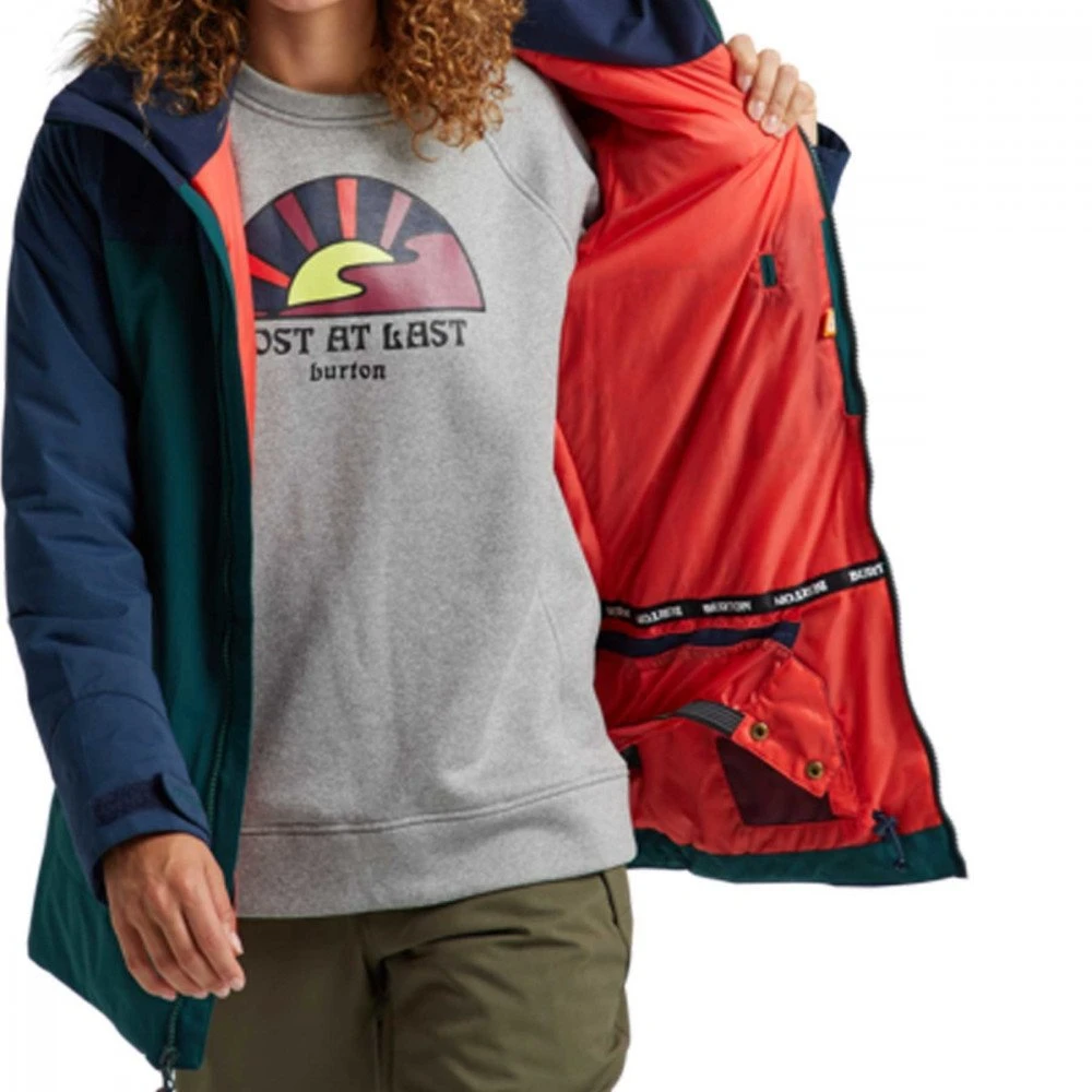 BURTON GIACCA LELAH DONNA Verde 2 BURTON GIACCA LELAH DONNA Verde - immagine 2