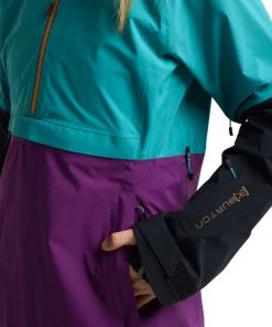 BURTON GIACCA ANORAK AK KIMMY GORE-TEX DONNA Multicolor -Offerte Snowboard Negozio burton 21283100 giacca anorak ak kimmy gore tex donna abbigliamento snowboard donna 038916801 400 4