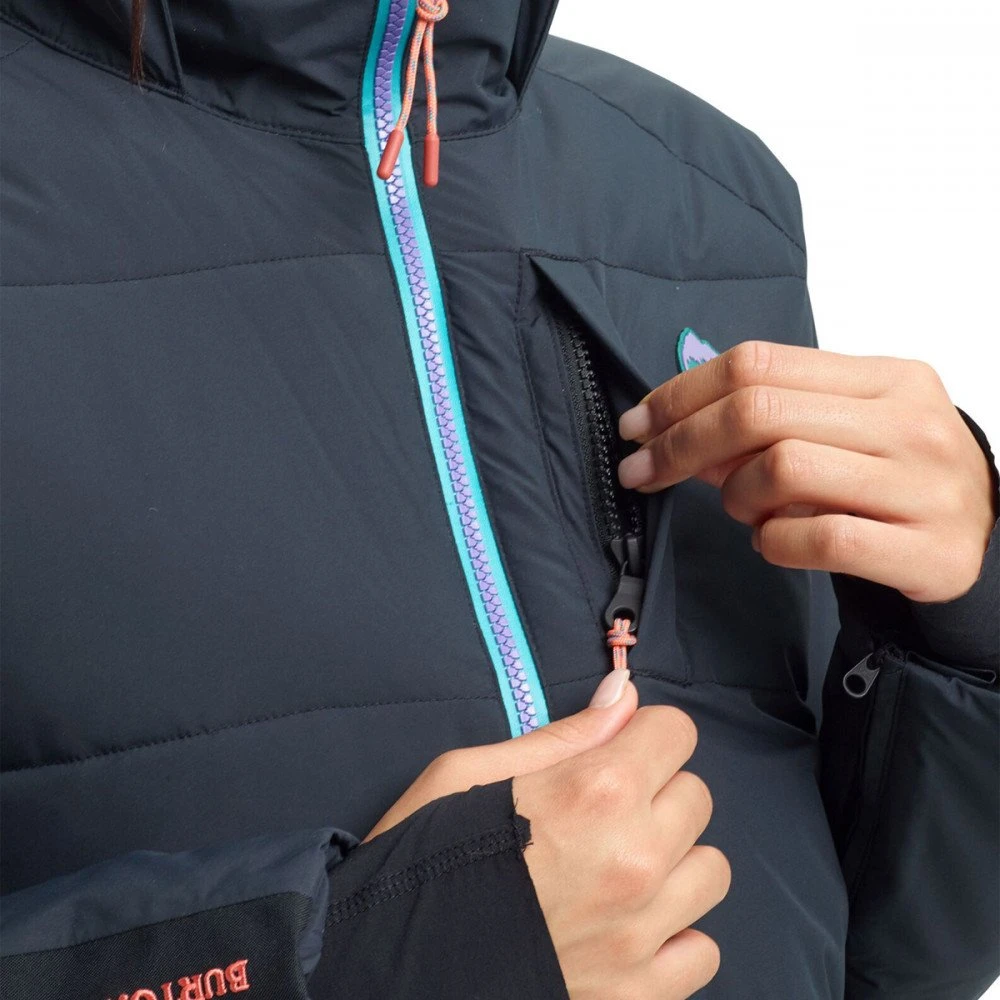 BURTON GIACCA KEELAN DONNA Blu 4 BURTON GIACCA KEELAN DONNA Blu - immagine 4