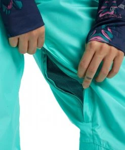 BURTON PANTALONI DUNTON DONNA Azzurro -Offerte Snowboard Negozio burton 21439100 pantaloni dunton donna abbigliamento snowboard donna 038913901 401 4