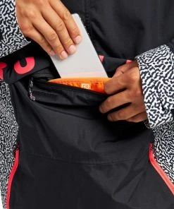 BURTON GIACCA ANORAK FOSTNER Nero -Offerte Snowboard Negozio burton 21470101 giacca anorak fostner abbigliamento snowboard uomo 043485001 003 4