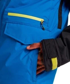 BURTON GIACCA COVERT SLIM Blu -Offerte Snowboard Negozio burton 214771 giacca covert slim abbigliamento snowboard uomo 041168601 003 4