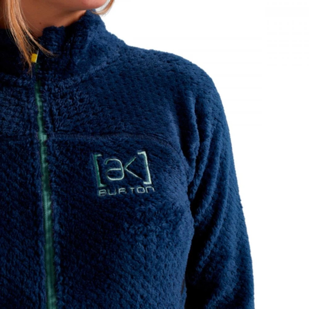 BURTON PILE 1/2 ZIP AK BAKER HI-LOFT DONNA Blu 3 BURTON PILE 1/2 ZIP AK BAKER HI-LOFT DONNA Blu - immagine 3