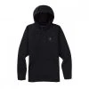 BURTON FELPA CON CAPPUCCIO CROWN WEATHERPROOF DONNA Nero
