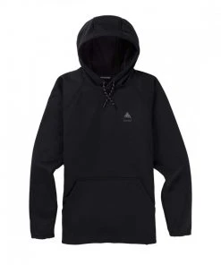 BURTON FELPA CON CAPPUCCIO CROWN WEATHERPROOF DONNA Nero