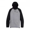 BURTON FELPA CON CAPPUCCIO CROWN WEATHERPROOF Grigio