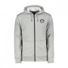 BURTON FELPA FULL ZIP CON CAPPUCCIO OAK SEASONAL Grigio