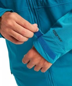 BURTON GIACCA AK SOFT SHELL Azzurro -Offerte Snowboard Negozio burton 22690100 giacca ak soft shell abbigliamento snowboard uomo 043488101 400 4