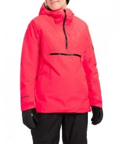 BURTON GIACCA ANORAK GORE-TEX PILLOWLINE DONNA Rosso
