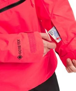 BURTON GIACCA ANORAK GORE-TEX PILLOWLINE DONNA Rosso -Offerte Snowboard Negozio burton 22738100 giacca anorak gore tex pillowline donna abbigliamento snowboard donna 043481801 650 3