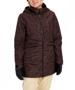 BURTON GIACCA GORE-TEX TREELINE DONNA Marrone