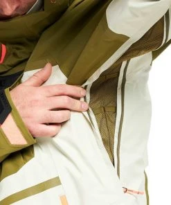 BURTON GIACCA GORE-TEX 3L BREAKER Bianco, Verde -Offerte Snowboard Negozio burton 22821100 giacca gore tex 3l breaker abbigliamento snowboard uomo 043486701 301 5