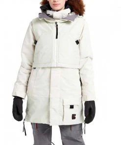 BURTON GIACCA PARKA AMORA DONNA Bianco